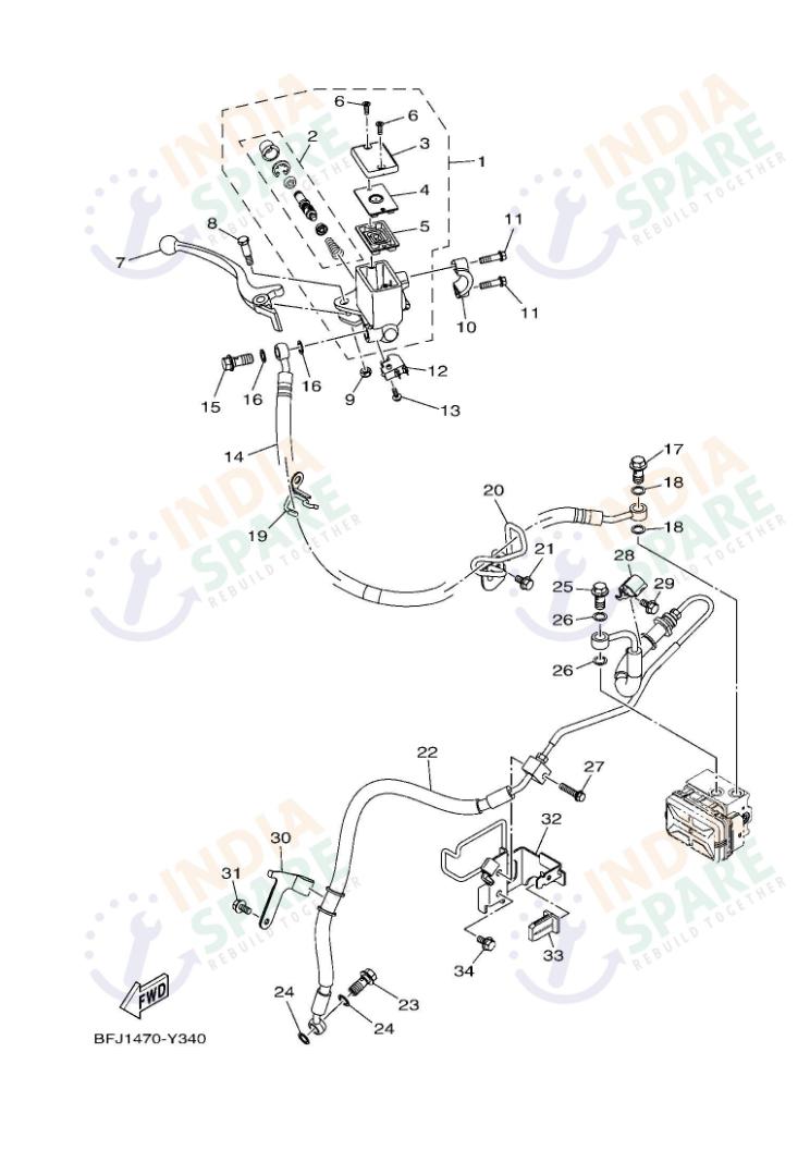 FRONT MASTER CYLINDER